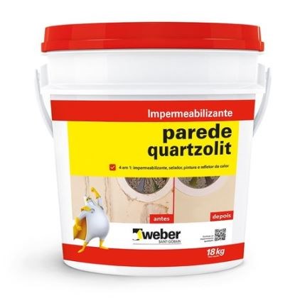 IMPERMEABILIZANTE PAREDE GL 3,6KG QUARTZ IMPERMEABILIZANTE PAREDE GL 3,6KG QUARTZ