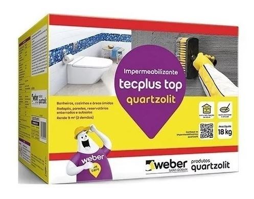 IMPERMEABILIZANTE TECPLUS 1 BD 18L QUART IMPERMEABILIZANTE TECPLUS 1 BD 18L QUART