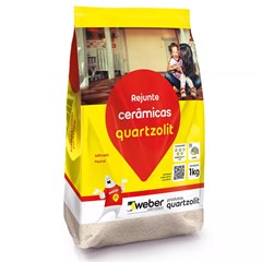 REJUNTE CERAMICAS MARFIM 1KG QUARTZOLIT