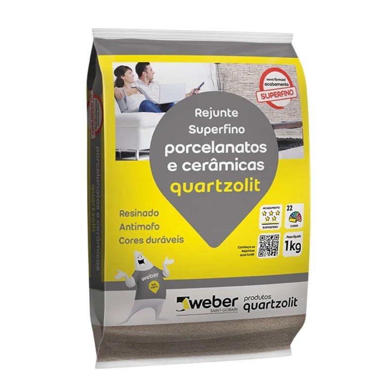 REJUNTE PORCELANATO 1KG PALHA QUARTZOLIT REJUNTE PORCELANATO 1KG PALHA QUARTZOLIT