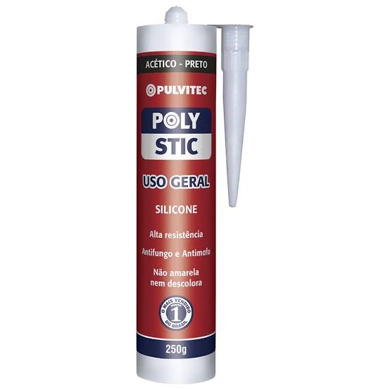 SILICONE POLYSTIC USO GERAL 250G BRANCO SILICONE POLYSTIC USO GERAL 250G BRANCO