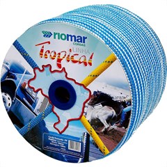 CORDA TRANCADA PP 14MM COLORIDA METRO RIOMAR CORDAS