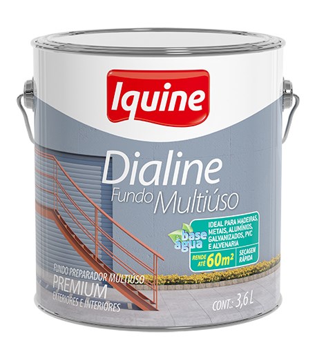 DIALINE FUNDO MULTIUSO BRANCO 3,6L IQUIN DIALINE FUNDO MULTIUSO BRANCO 3,6L IQUIN