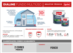 DIALINE FUNDO MULTIUSO CINZA 900ML IQUI