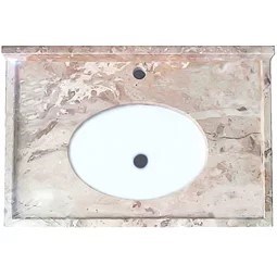 LAVATORIO TRAVESTINO 0,80X0,40 SEXT C/BORDA LAVATORIO TRAVESTINO 0,80X0,40 SEXT C/BORDA