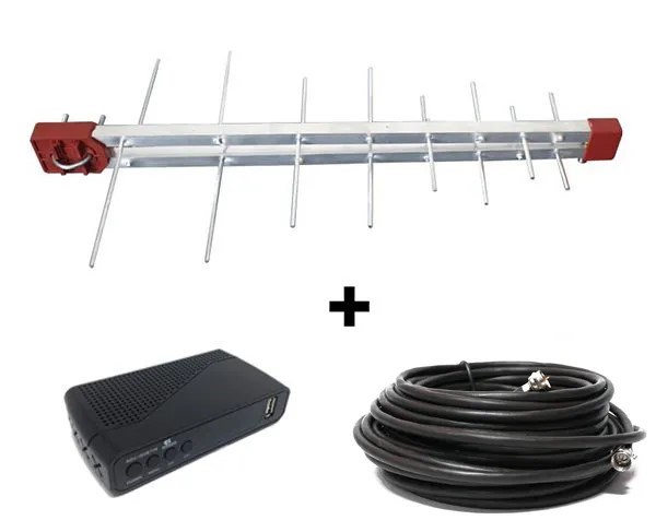 ANTENA DIGITAL KIT 16 ELEM 10MT CAPTE ANTENA DIGITAL KIT 16 ELEM 10MT CAPTE