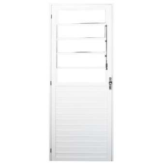PORTA ALUMINIO BASCULANTE BRANCO LE VL 80X210 QUALI PORTA ALUMINIO BASCULANTE BRANCO LE VL 80X210 QUALI