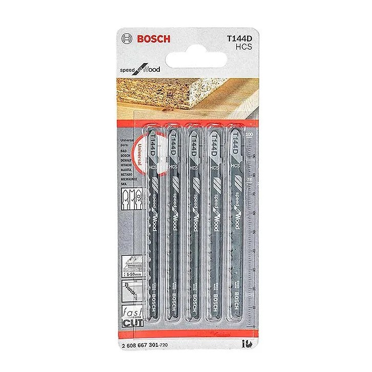 LAMINA UNIVERSAL P/TICO-TICO T111C BOSCH C/5UN LAMINA UNIVERSAL P/TICO-TICO T111C BOSCH C/5UN