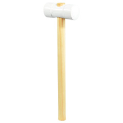 MARTELO AZULE BORRACHA 60MM BRANCO TENAC