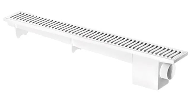 CAIXA SIFONADA QUADRADA BRANCO 250X250X75/100 COM CESTO DE LIMPEZA HERC  CAIXA SIFONADA QUADRADA BRANCO 250X250X75/100 COM CESTO DE LIMPEZA HERC