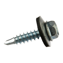 PARAFUSO BROCANTE 12X1” ZI P/TELHA