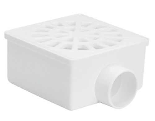 RALO SECO QUADRADO BRANCO 100X52X40 AMANCO RALO SECO QUADRADO BRANCO 100X52X40 AMANCO