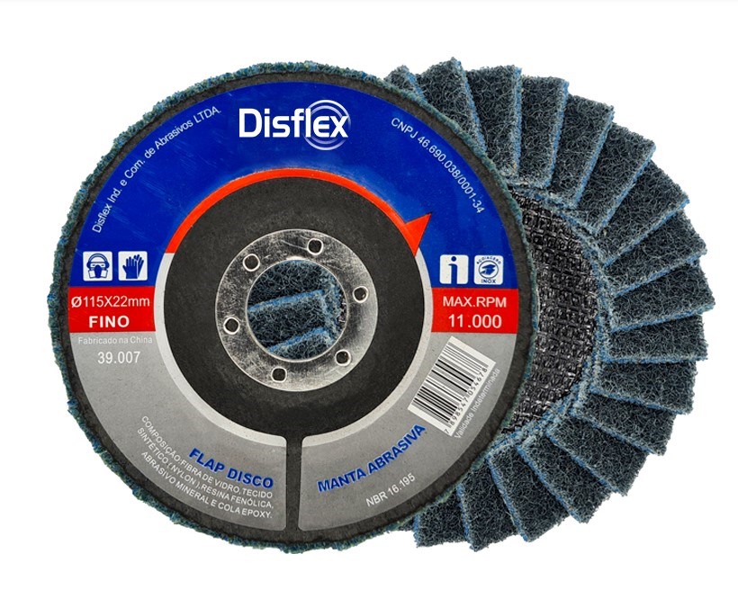 DISCO FLAP CONE 115X22 GR120 PR DIS-FLEX DISCO FLAP CONE 115X22 GR120 PR DIS-FLEX
