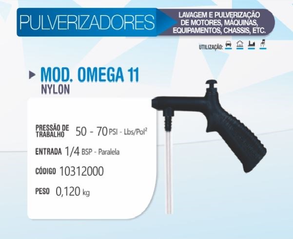 PULVERIZADOR OMEGA 11 ARPREX PULVERIZADOR OMEGA 11 ARPREX