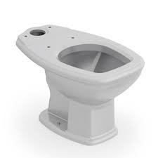 BACIA ACOPLADA FIT PLUS CINZA PRATA BACIA ACOPLADA FIT PLUS CINZA PRATA