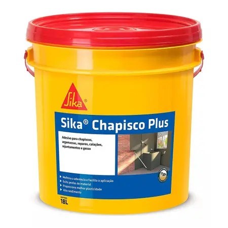 SIKA CHAPISCO PLUS BALDE 18LT SIKA CHAPISCO PLUS BALDE 18LT