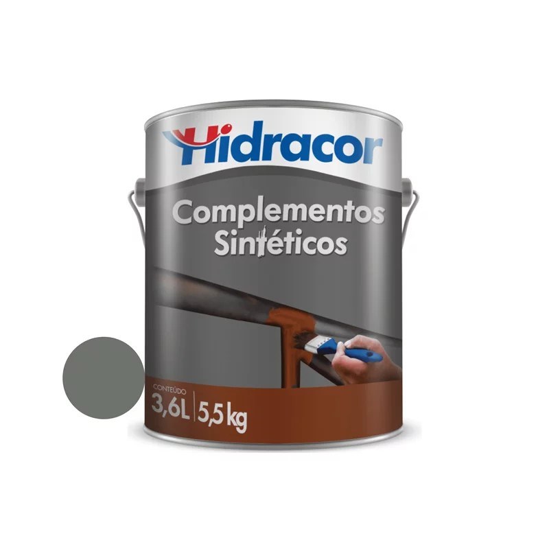 FUNDO ANTICORROSIVO CINZA 3,6L HIDRACOR FUNDO ANTICORROSIVO CINZA 3,6L HIDRACOR