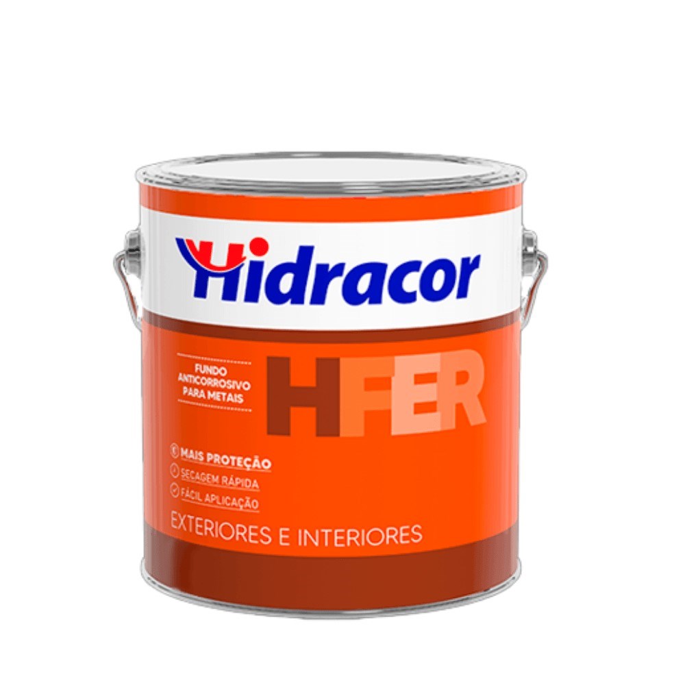 FUNDO ANTICORROSIVO LARANJA 3,6L HIDRACO FUNDO ANTICORROSIVO LARANJA 3,6L HIDRACO