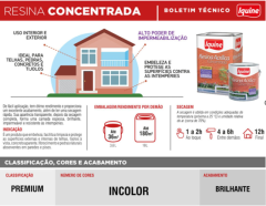 RESINA ACRILICA CONCENTRADA 3,6L IQUINE