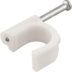 GRAMPO FIXA FIO PAR 10MM REDONDO C/20 VONDER