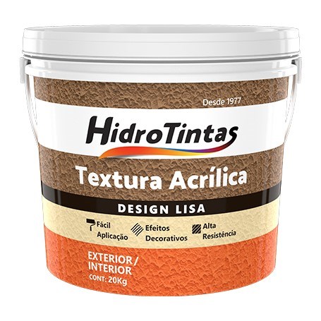 TEXTURA EXTERNA DESIGN LISA 20KG AREIA HIDROTIN TEXTURA EXTERNA DESIGN LISA 20KG AREIA HIDROTIN