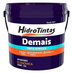 TINTA DEMAIS 15L MENTA HIDROTINTAS