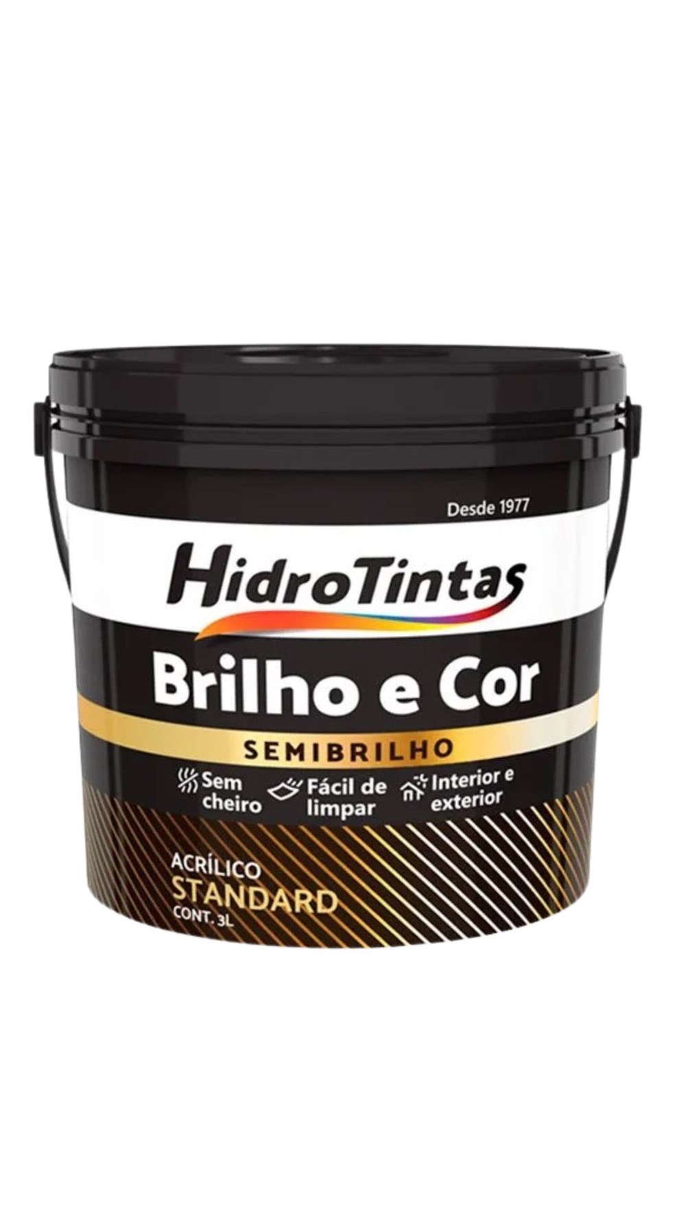TINTA BRILHO E COR 3LT PALHA TINTA BRILHO E COR 3LT PALHA