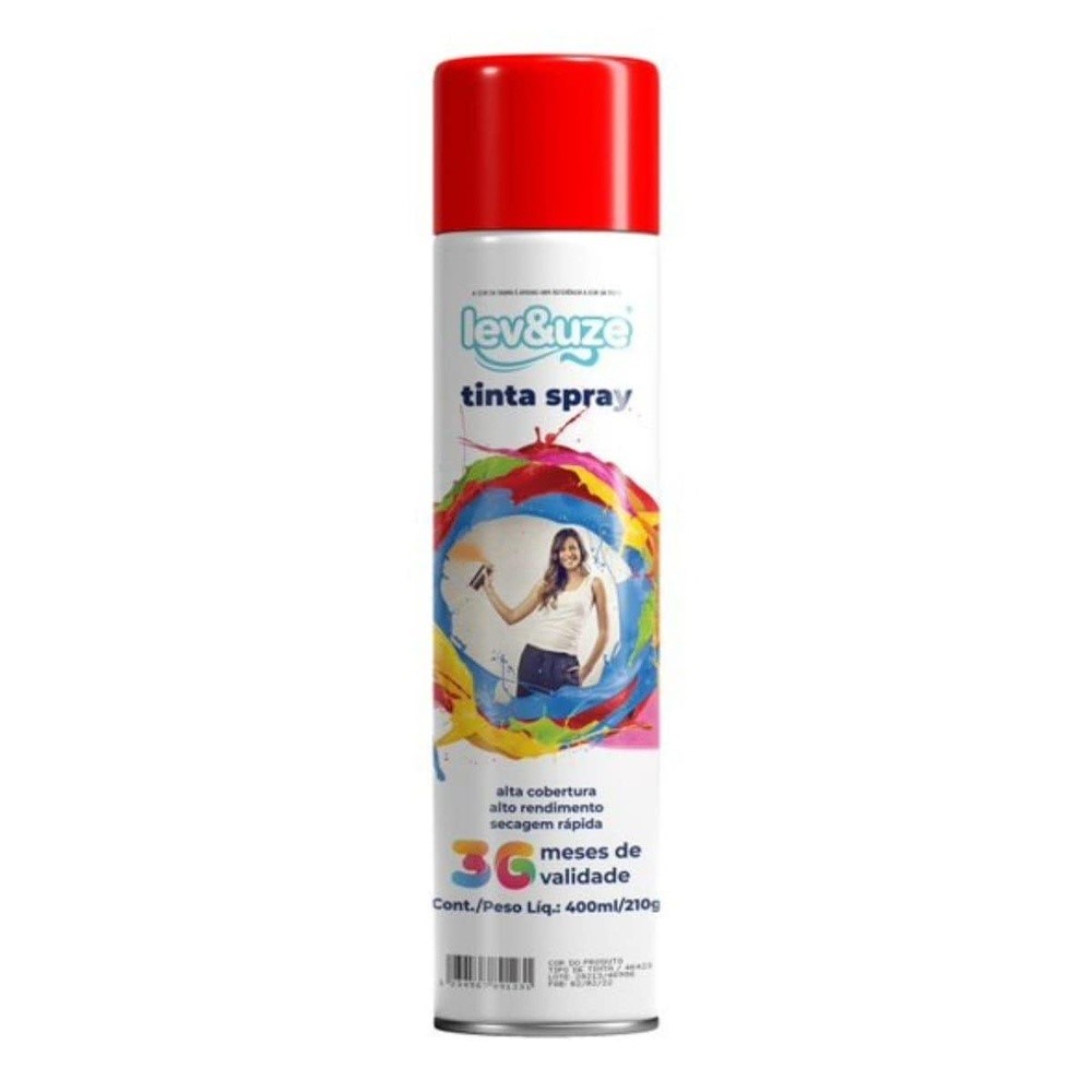 TINTA SPRAY 400ML LEVEUSE UG VERNIZ TINTA SPRAY 400ML LEVEUSE UG VERNIZ