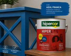 ESMALTE HIPERLAR 750L AZUL FRANCA