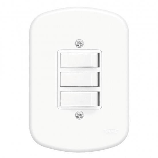 INTERRUPTOR BLANC+ 1+2 10A 3927  FAME INTERRUPTOR BLANC+ 1+2 10A 3927  FAME