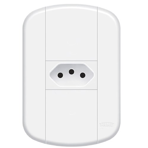 TOMADA BLANC+ 1 ENTRADA 10A 2P+T 3914 FAME TOMADA BLANC+ 1 ENTRADA 10A 2P+T 3914 FAME