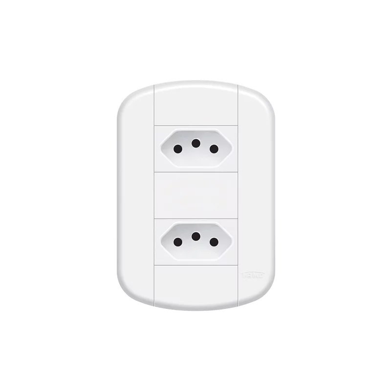 TOMADA BLANC+ 2 ENTRA 20A 2P+T 3920 FAME TOMADA BLANC+ 2 ENTRA 20A 2P+T 3920 FAME