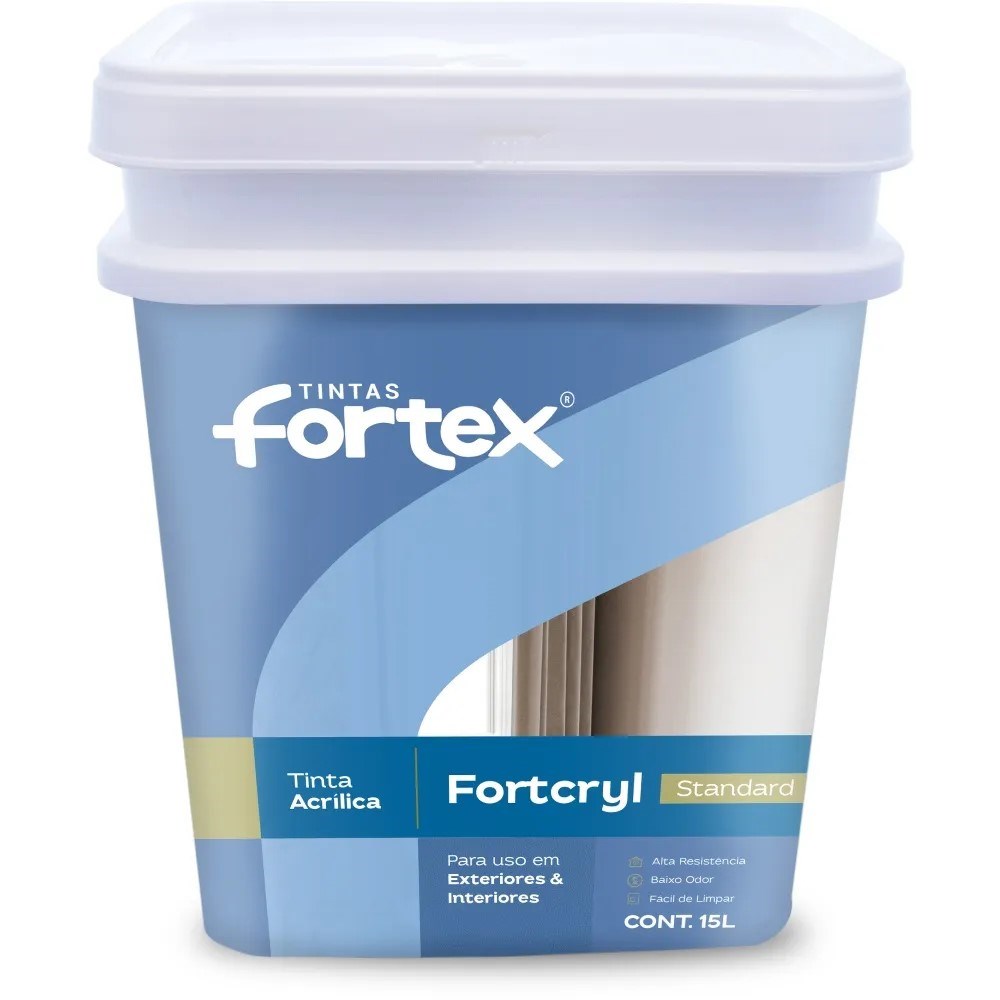 TINTA FORTCRYL 15L BRANCO NEVE FORTEX TINTA FORTCRYL 15L BRANCO NEVE FORTEX