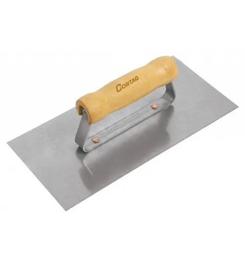 DESEMPENADEIRA ACO LISA 12X25,6CM CORTAG DESEMPENADEIRA ACO LISA 12X25,6CM CORTAG
