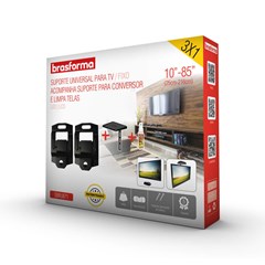 SUPORTE TV UNIV LED LCD 10A85 BRASFORMA 