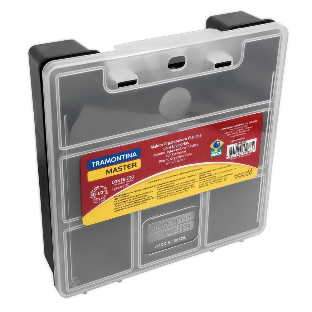 MALETA ORGANIZADORA PLASTICO 7 1/2 43804001 MALETA ORGANIZADORA PLASTICO 7 1/2 43804001