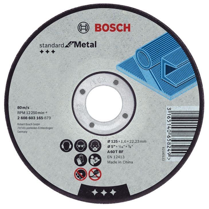 DISCO CORTE P/FERRO 4 1/2 2608600510 DISCO CORTE P/FERRO 4 1/2 2608600510