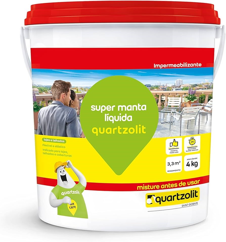SUPER MANTA LIQ BRANCA GL 4KG QUARTZOLIT SUPER MANTA LIQ BRANCA GL 4KG QUARTZOLIT