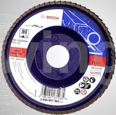 DISCO FLAP BLUE 4 1/2 GR80 2608619022