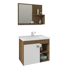 ARM LINHARES 60X80 C/VIDRO BRANCO