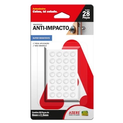 ANTI-IMPACTO REDONDO 8M TRANSPARENTE ADERE ANTI-IMPACTO REDONDO 8M TRANSPARENTE ADERE
