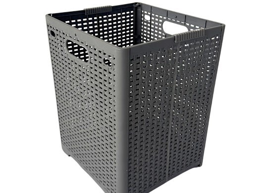 CESTO DE ROUPA DOBRAVEL KIVA CINZA DINJET CESTO DE ROUPA DOBRAVEL KIVA CINZA DINJET