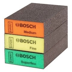KIT ESPONJAS 3PCS EXPERT 69X97X26MM BOSC