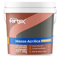 MASSA ACRILICA 25KG FORTEX