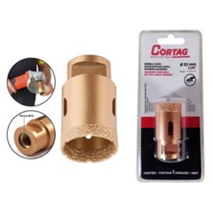 SERRA COPO 32MM DIAMANTADO PARA ESMERILHADEIRA CORTAG