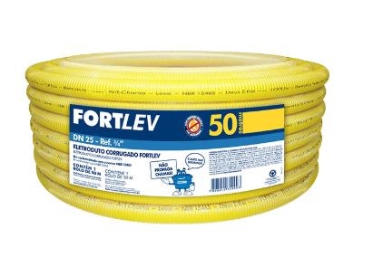 ELETRODUTO CORRUGADO 32MMX25MT FORTLEV ELETRODUTO CORRUGADO 32MMX25MT FORTLEV
