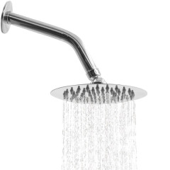 CHUVEIRO REDONDA METAL CHROME 8” MEBUKI