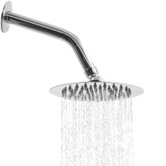 CHUVEIRO REDONDA METAL CHROME 8” MEBUKI