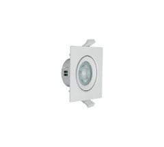 SPOT LED QUADRADO 4W 3000K BRANCO POP G-LIGHT