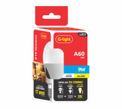 LED ENCE A60 9W BR 6500K E27 POP G-LIGHT